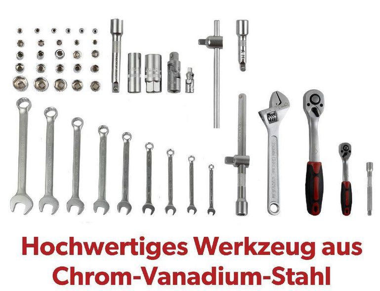 🛠 siwitec Werkzeugkoffer Set 139 teilig für 149,90€ (statt 200€)