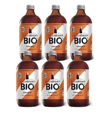 6x Sodastream Sirup Orange (je 500ml) für 8,88€ (statt 25€) – kurzes MHD