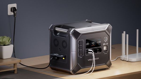 VDLPOWER HS2400 LiFePO4 Powerstation mit 2.048Wh für 769,30€ (statt 816€)