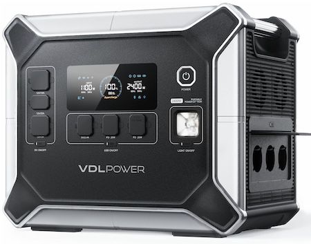 VDLPOWER HS2400 LiFePO4 Powerstation mit 2.048Wh für 769,30€ (statt 816€)