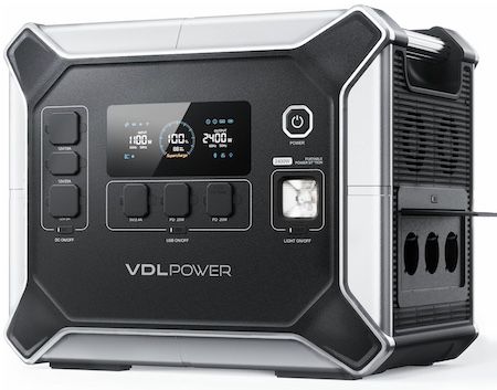 VDLPOWER HS2400 LiFePO4 Powerstation mit 2.048Wh für 699,30€ (statt 869€)