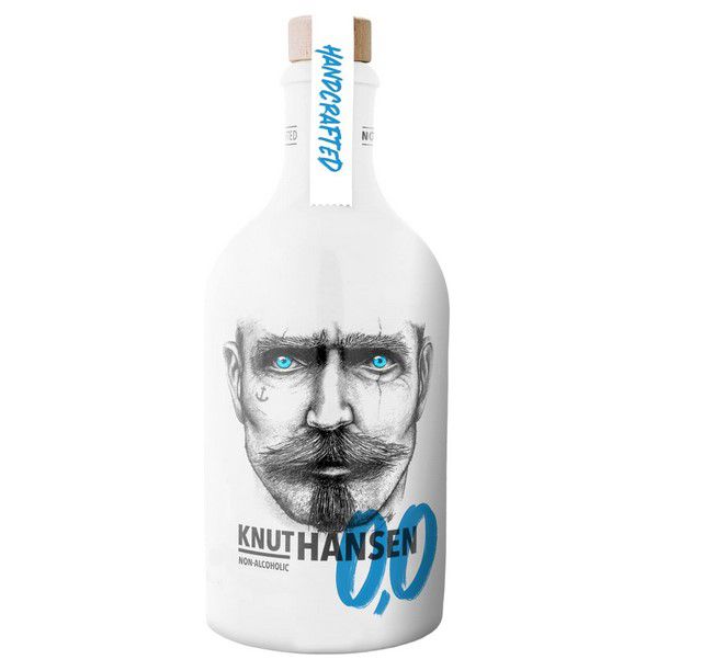 🍹 Knut Hansen 0,0 Gin 0,5l Alkhol  u. Zuckerfrei für 14,99€ (statt 23€)