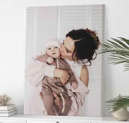 Foto-Leinwand mit eigenem Motiv in 70 x 50cm für nur 13,99€ (statt 35€)