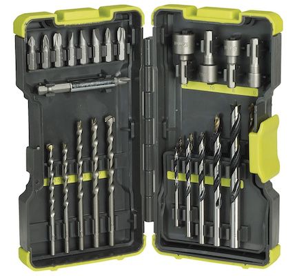 Ryobi RAK30MIX Bit- und Bohrer-Set für 11,50€ (statt 30€)