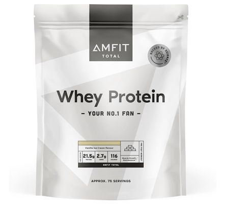 4,54kg Amfit Nutrition TOTAL Whey Protein Pulver für 51,92€ (statt 70€)