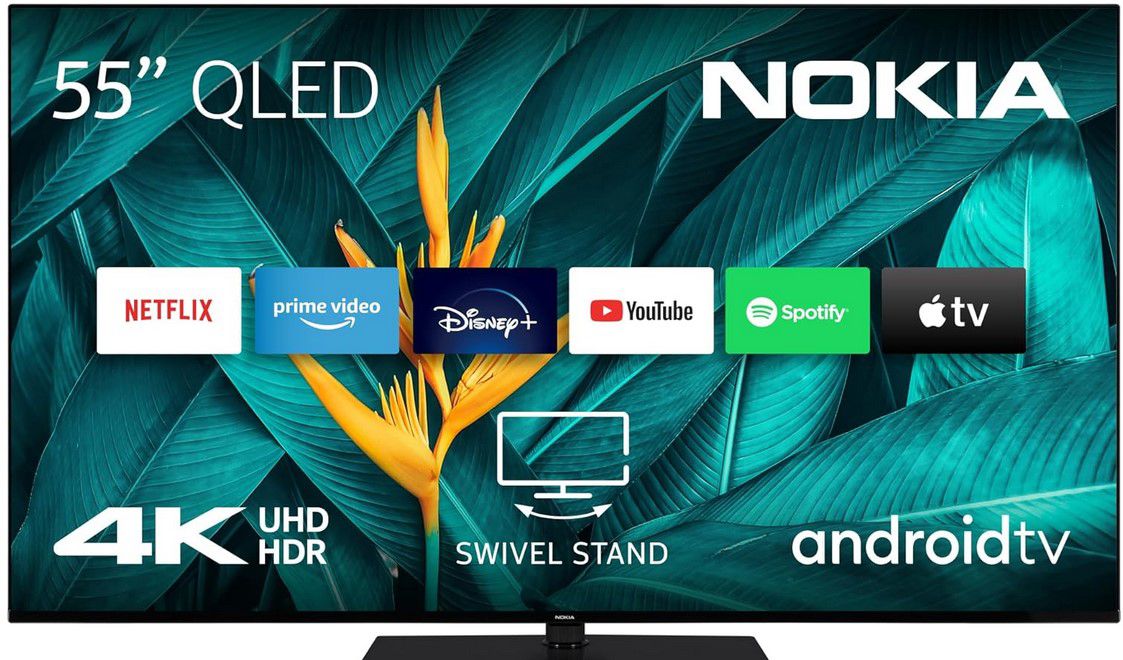 Nokia QN55GV315ISW 55 Zoll QLED smart TV für 355€ (statt 483€)