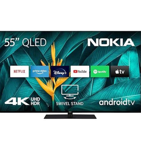 Nokia QN55GV315ISW 55 Zoll QLED smart TV für 355€ (statt 483€)