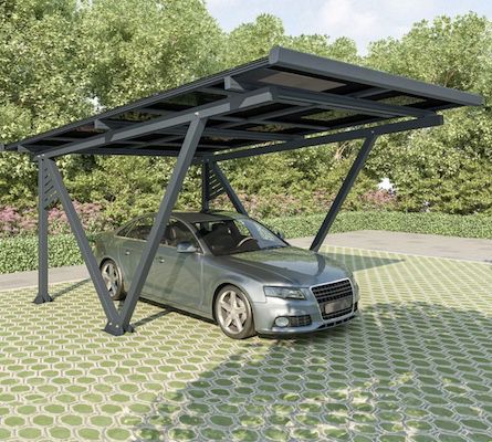 SunLuxe Solar-Carport Gestell mit 4.100 Watt für 2.268,27€ (statt 3.199€)