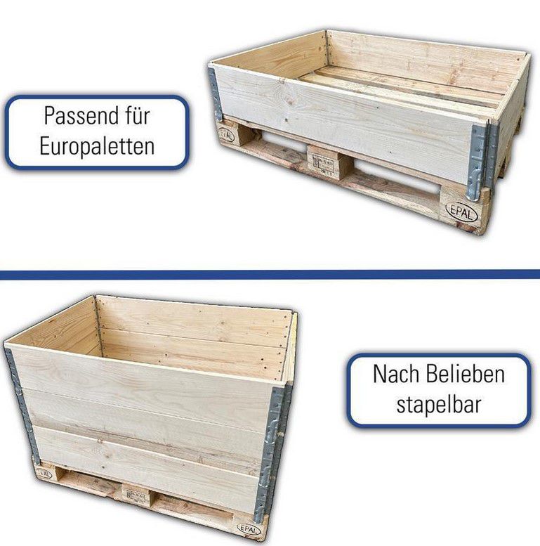 Lefeld Hochbeet steckbarer Paletten Aufsatzrahmen für 39,90€ (statt 45€)