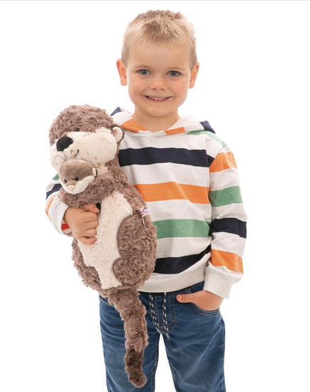 🦫NICI Kuscheltier Otter Oda & Odalina 40 x 20cm für 17,10€ (statt 32€)
