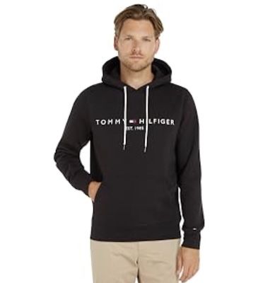 🔥 Schnell sein ➡️ Tommy Hilfiger Blend Logo Hoody in Schwarz für 39€ (statt 69€)