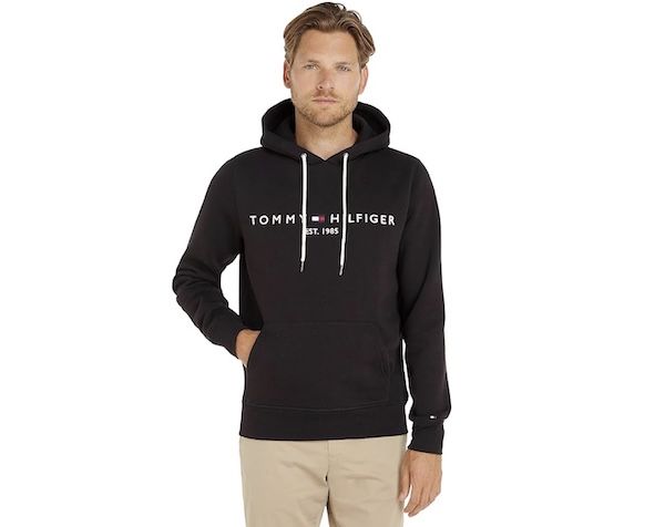 🔥 Schnell sein ➡️ Tommy Hilfiger Blend Logo Hoody in Schwarz für 39€ (statt 69€)