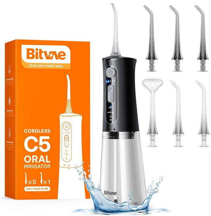 Bitvae C5 Munddusche mit 3 Modi & 260ml für 19,19€ (statt 29€)