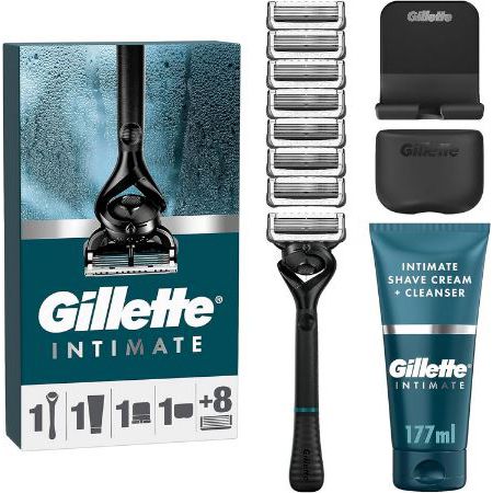 Gillette Intimate Set mit Rasierer + 8 Klingen + Zubehör ab 42,08€ (statt 52€)