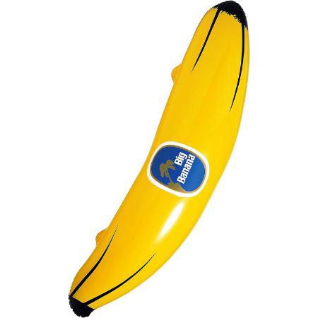 Widmann Aufblasbare Banane, ca. 100 cm für 4,62€ (statt 9€)