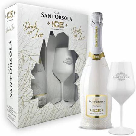 SantOrsola Ice Demi Sec Sekt + Weinglas ab 16,07€ (statt 20€)