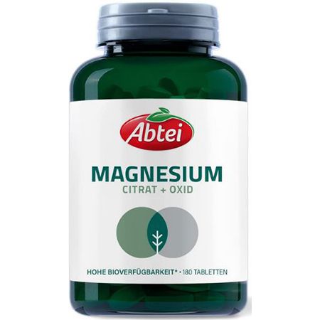 180er Pack Abtei Nature & Science Magnesium, 400mg ab 5,85€ (statt 17€)