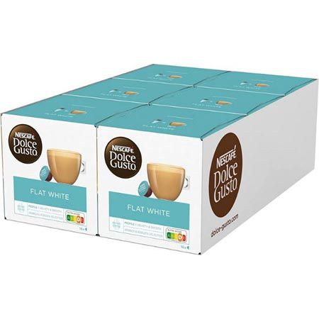 96er Pack Nescafe Dolce Gusto Flat White Kaffeekapseln ab 29,63€ (statt 36€)