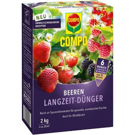 2Kg Compo Langzeit-Dünger für Beeren, Obst & Feingemüse für 10,99€ (statt 15€)