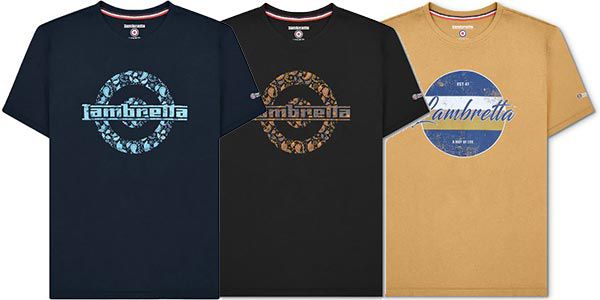 Lambretta Herren T Shirts in 24 Designs ab 7,99€ (statt 21€)