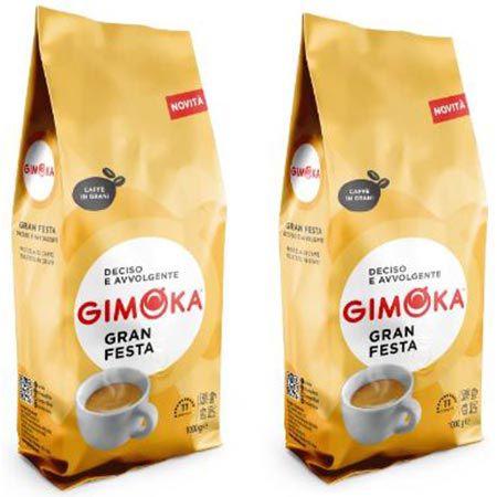 2Kg Gimoka Gran Festa Kaffeebohnen für 14,75€ (statt 19€)