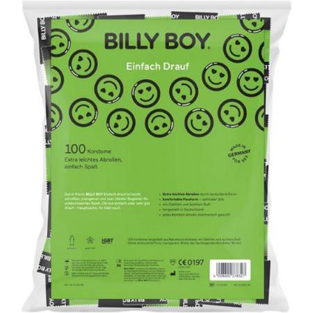 100er Pack Billy Boy Kondome, 56mm ab 20,24€ (statt 31€)
