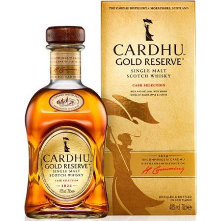 Cardhu Gold Reserve Single Malt Scotch Whisky, 0,7L ab 27,07€ (statt 36€)