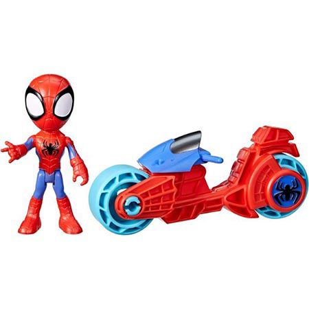 Marvel Spidey Figur mit Motorrad für 9,99€ (statt 14€)