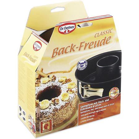 Dr. Oetker Springform mit Flach  & Rohrboden, 20cm für 19,99€ (statt 25€)