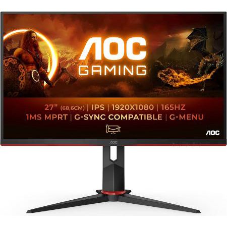 🖥️ AOC 27G2SP 27″ FHD Gaming-Monitor mit 165 Hz für 138,64€ (statt 160€)
