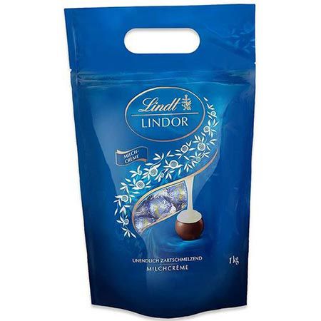 1Kg Lindt Lindor Milchcrème, ca. 80 Kugeln ab 20,89€ (statt 27€)