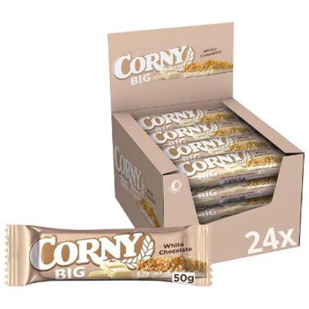 24er Pack Corny BIG White Chocolate Müsliriegel ab 12,61€ (statt 17€)