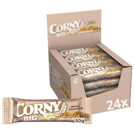 🍫 24x Corny BIG White Chocolate Müsliriegel ab 14,22€ (statt 19€)