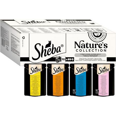 🙀 72er Pack Sheba Nature’s Collection in Sauce ab 27,33€ (statt 40€)