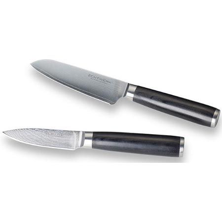 Echtwerk Damaszener Messer Set, 2-tlg. für 26,30€ (statt 33€)