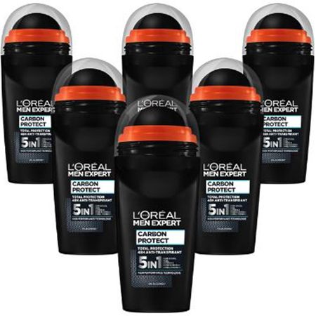 6er Pack L’Oréal Men Expert Carbon Protect Deoroller ab 9,44€ (statt 14€)