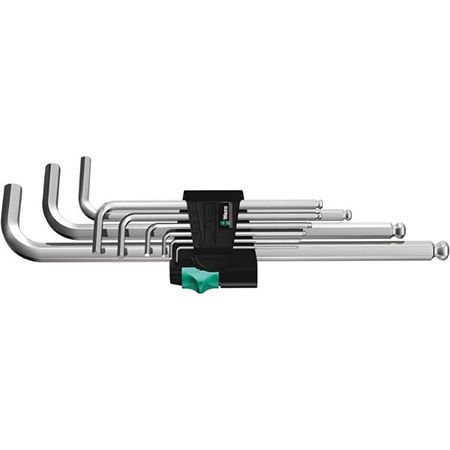 👷 Wera 950 PKL/9 SM N Winkelschlüsselsatz, 9-tlg. für 17,99€ (statt 23€)