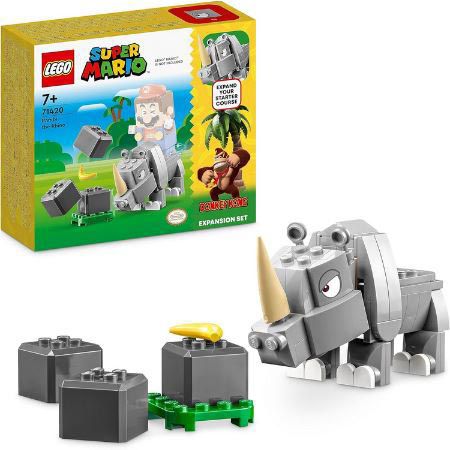 LEGO 71420 Super Mario Rambi das Rhino Set für 4,99€ (statt 9€)