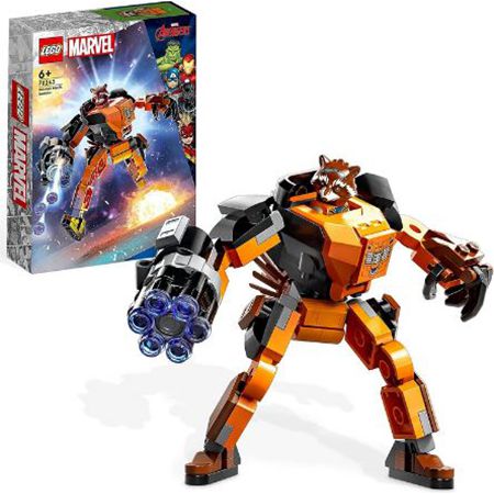 LEGO 76243 Marvel Rocket Mech Action Figur für 9,99€ (statt 14€)
