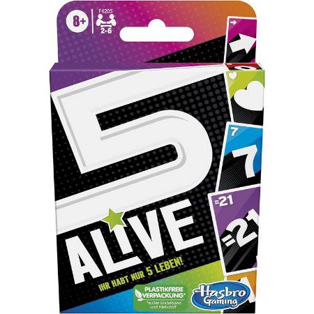 Hasbro Five Alive, Kartenspiel für 4,59€ (statt 11€)