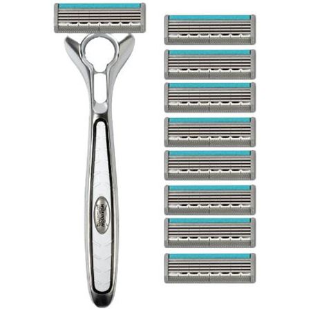 🪒 Wilkinson Sword Quattro Titanium Rasierer + 8 Klingen ab 8,49€ (statt 13€)