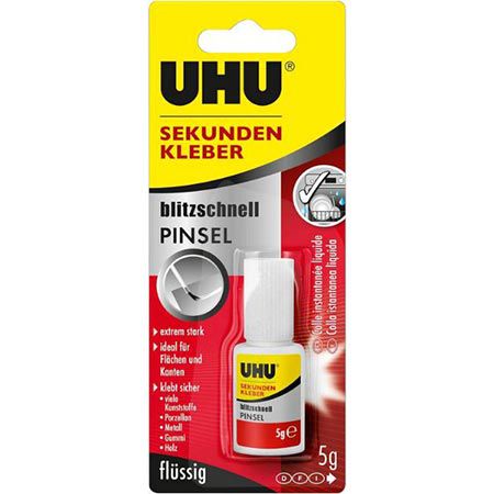 UHU Blutzschnell Pinsel Sekundenkleber, 5g für 5,03€ (statt 9€)