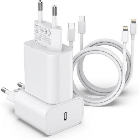 2x ZNBTCY Apple MFi Certified Schnellladegerät + Kabel für 7,99€ (statt 16€)