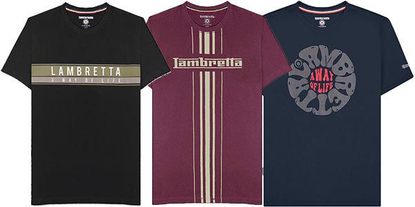Lambretta Herren T Shirts in 24 Designs ab 7,99€ (statt 21€)