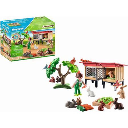🐇 Playmobil 71252 Country Kaninchenstall Set für 6,49€ (statt 14€)