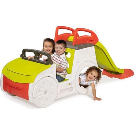Smoby Abenteuer-Spielauto mit Sandkasten & Rutsche für 210,89€ (statt 252€)