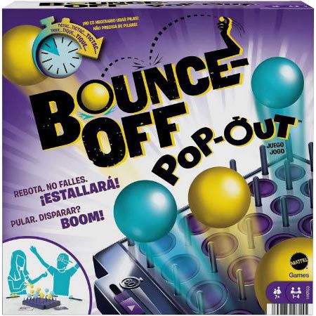 Mattel Bounce Off POP Out Partyspiel für 14,99€ (statt 22€)