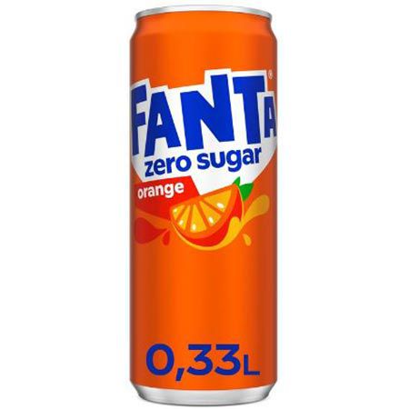 🍊 24x Fanta Zero Orange Dosen, 0,33L ab 14,84€ (statt 24€)   62 Cent pro Dose