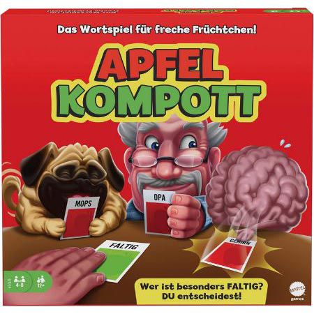 Mattel Apfelkompott, Kartenspiel für bis 10 Spieler für 12,49€ (statt 16€)