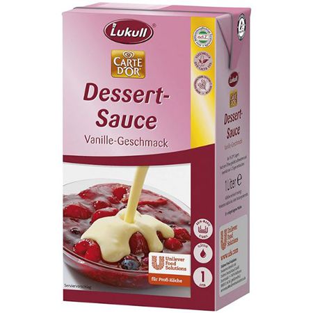 1 Liter Lukull Dessert Sauce Vanille Geschmack ab 5,88€ (statt 12€)